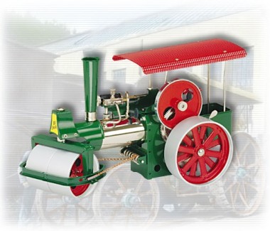 Wilesco 00365 D365 Dampfwalze grün 