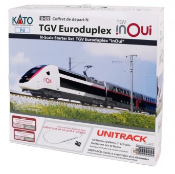 Kato 10-022 Startset TGV 5-tlg. inOui 