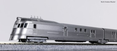 Kato 106-101 CB&Q Triebzug Pioneer Zephyr 3-tlg. Ep.2 