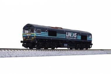 Kato 10838S LINEAS Diesellok Class 66 Ep.6 