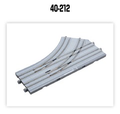 Kato 40-212 Elektrische Straßenbahnweiche links R18 