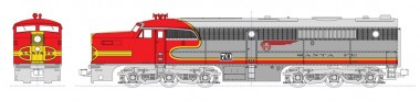 Kato USA 1764121 ATSF Diesellok ALCO PA1 Ep.3 