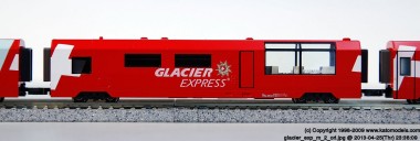 Kato Noch 74031 RhB Wagenset 4-tlg Glacier Express Ep.5 