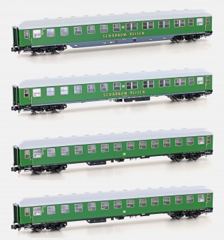 Hobbytrain 22202 DB Scharnow Personenwg.-Set 4-tlg Ep.3b 