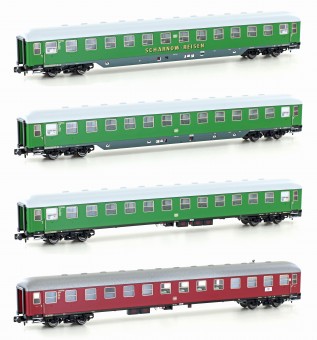Hobbytrain 22203 DB Scharnow Personenwg.-Set 4-tlg Ep.3b 