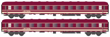 Hobbytrain 22210 2er Set Liegewagen Bcm 243 Euro-Express 