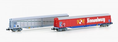 Hobbytrain 23442 SNCF Schiebewandwagen-Set 2-tlg. Ep.4 