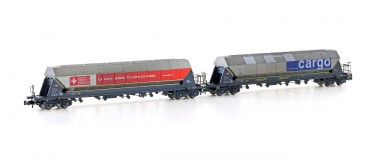 Hobbytrain 23479 SBB Cargo Silowagen-Set Ep.6 gealtert 