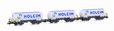 Hobbytrain 23492 Holcim Zementsilowagen-Set 3-tlg. Ep.6 