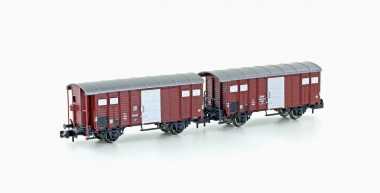 Hobbytrain 24250 SBB gedeckte Güterwagen-Set 2-tlg Ep.3 