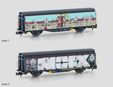Hobbytrain 24663 SBB Schiebewandwg Hbbillns Ep 6 Graffiti 