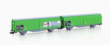 Hobbytrain 24664 SBB Schiebewandwagen-Set 2-tlg Ep.5 