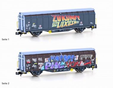 Hobbytrain 24669 SBB Schiebewandwg Hbbillns Ep 6 Graffiti 