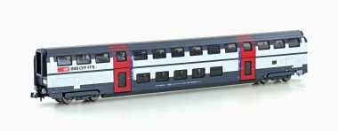 Hobbytrain 25131 SBB IC2000 Doppelstockwagen 2.Kl. Ep.5/6 