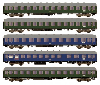 Hobbytrain 43033 DB Schnellzugwg-Set D83/41 4-tlg Ep.3 AC 