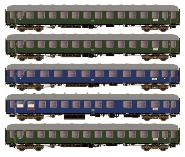 Hobbytrain 43033 DB Schnellzugwg-Set D83/41 4-tlg Ep.3 AC 