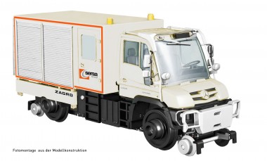 Hobbytrain 43202S Zweiwege Unimog U423 Sersa, Ep.VI, Sound 
