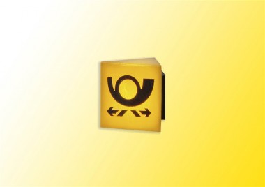 Viessmann 1371 Reklameschild POST 