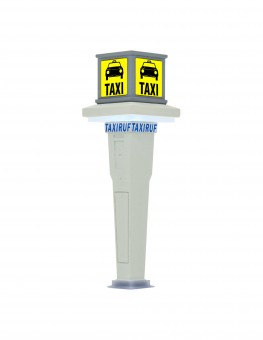 Viessmann 1378 H0 Taxistand mit LED-Beleuchtung 
