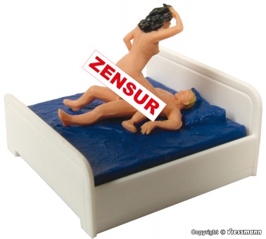 Viessmann 1504 Sexy Liebespaar im Bett 