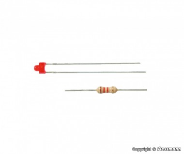 Viessmann 3553 3 rote LEDs 