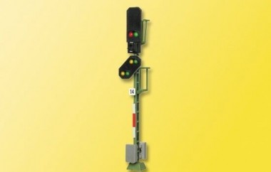 Viessmann 4014 Licht-Blocksignal mit Vorsignal 