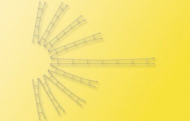 Viessmann 4132 Fahrdraht, Länge: 172,5 mm, 5 St. 