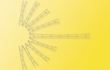Viessmann 4134 Fahrdraht, Länge: 140,0 mm, 5 St. 