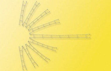 Viessmann 4136 Fahrdraht, Länge: 144,0 mm, 5 St. 
