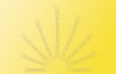 Viessmann 4151 Universal Fahrdraht, 160-190 mm, 5 St. 