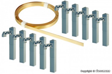 Viessmann 4195 Tunneloberleitungsset H0 