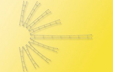 Viessmann 4235 Fahrdraht, Länge: 139,0 mm, 5 St. 