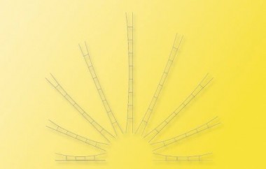 Viessmann 4353 Universal Fahrdraht, 114-130 mm, 5 St. 