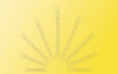 Viessmann 4358 Universal Fahrdraht, 196-218 mm, 5 St. 