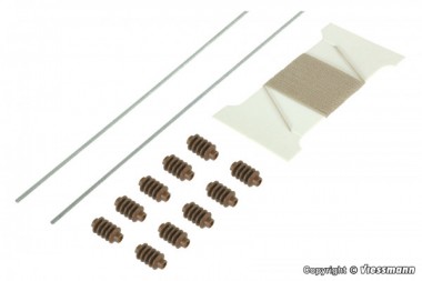 Viessmann 4376 Richt-, Quertragseile und Isolatoren 