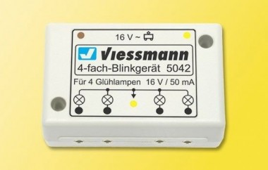 Viessmann 5042 Vierfach Blinkgerät 