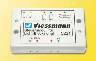Viessmann 5221 Steuermodul für Licht-Blocksignal 