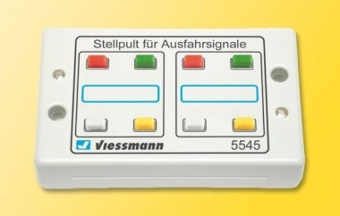 Viessmann 5545 Tasten-Stellpult für Ausfahrsignale 