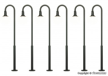 Viessmann 61406 Bogenleuchte, Höhe: 87 mm 6 St. 