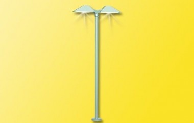 Viessmann 6484 LED Moderne Bahnsteigleuchte doppelt 