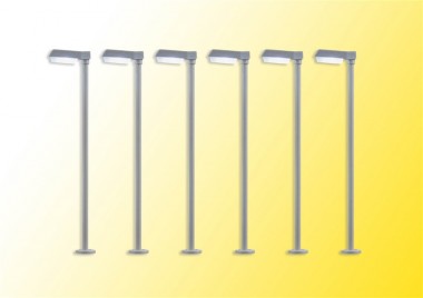 Viessmann 64976 Straßenleuchte LED weiß 5+1 