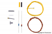 Viessmann 6625 Bausatz LED Industrieleuchte, weiß 