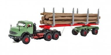 Viessmann 8036 CarMotion: MB Rundhauber Holz-HZ 