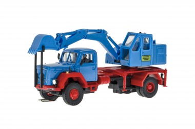 Viessmann 8135 CarMotion: Magirus Deutz Eckhauber Kran 