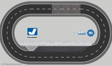 Viessmann 8461 CarMotion: Fahrbahn Grundmodul Art. 8460 