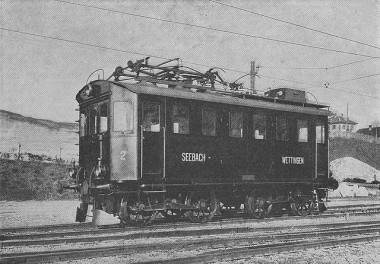 Fulgurex 1159-2d Seebach-Wettingen E-Lok Fc 2x2/2 Ep.1 