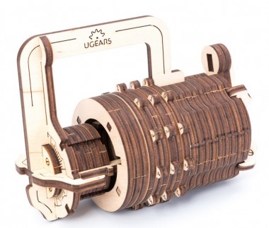 Ugears Mechanical 70020 UGEARS Kombinationsschloß 