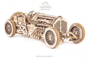 Ugears Mechanical 70044 UGEARS U-9 Grand Prix Car 