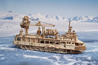 Ugears Mechanical 70135 UGEARS Forschungsschiff 