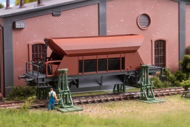 Faller 120323 2 Spindelhebeböcke mit aufgeb 